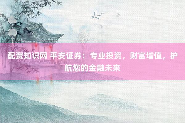 配資知識(shí)網(wǎng) 平安證券：專業(yè)投資，財(cái)富增值，護(hù)航您的金融未來(lái)
